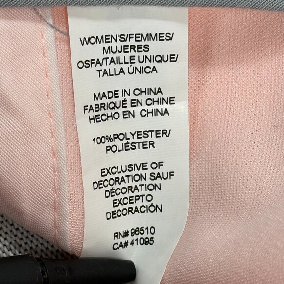 Under Armour Defiant Hat Cap Womens Pink Spellout Strapback Adjustable Classic - Picture 9 of 12